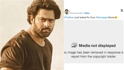 indian leaked photos|Prabhas’ leaked photo from upcoming movie Kannappa viral on。